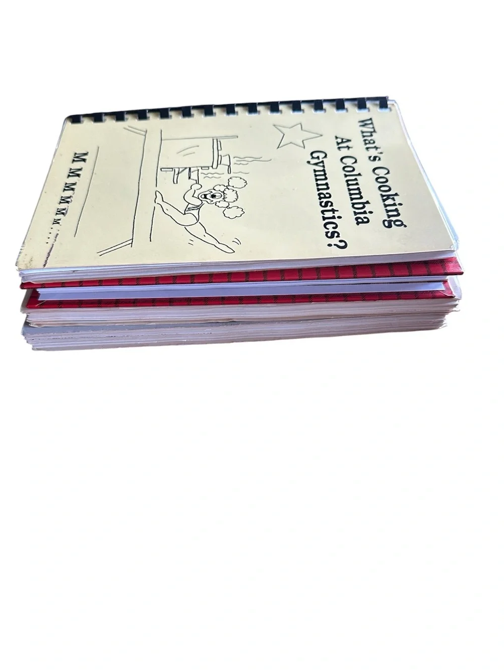Spiral Bound Community Church School Cookbooks Lot of 4 1990s Eastern Shore MD